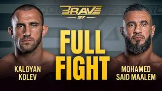 Thumbnail: Kaloyan Kolev vs Mohamed Said Maalem | FULL FIGHT | BRAVE CF 97