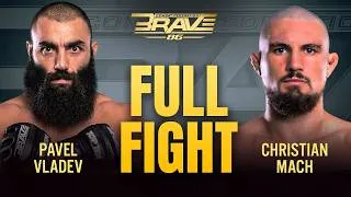 Thumbnail: Pavel Vladev vs Christian Mach | Full Fight | BRAVE 107 Preview