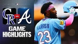 Thumbnail: Rockies vs. Braves Game Highlights (8/29/26) | MLB Highlights