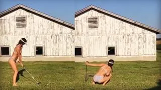 Thumbnail: Epic Hot Women golf, playing golf, Hot Women Funny golf moment, Funny Golf Fails, 美女ゴルファーのミス映像、面白い映像