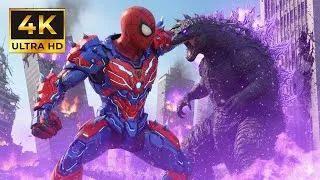 Thumbnail: EP10 | Robot Spiderman fight with Godzilla 🔥| Who is best?