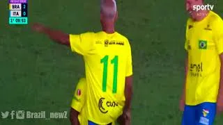 Thumbnail: #مبارة_الاساطير البرازيل تسحق ايطاليا 8-3 / الاسطورة روماريو يسجل هاتريك + 2 أسيست