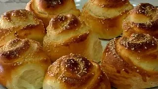 Thumbnail: 🥨How to make great-grandmother's poached bread/Authentic recipe for soft, fluffy Turkish bread‼️