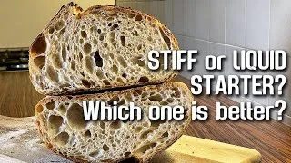 Thumbnail: STIFF or LIQUID sourdough STARTER? Which one do you choose? Which one is BETTER? | by JoyRideCoffee