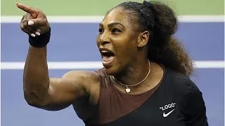 Thumbnail: Serena Williams defends her reaction to umpire in US Open match