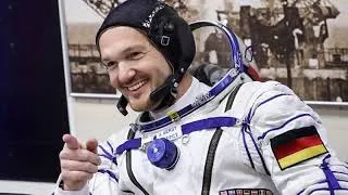 Thumbnail: BREAKING! Astronaut forced to plug ISS leak with his FINGER before crew use tape to patch up hole