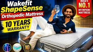 Thumbnail: Wakefit ShapeSense Orthopedic Mattress Review 2026 | Best Ortho Mattress in India 2026