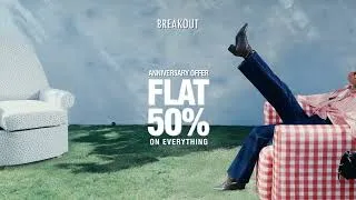 Thumbnail: Breakout Anniversary Sale Flat 50% off on Everything! 