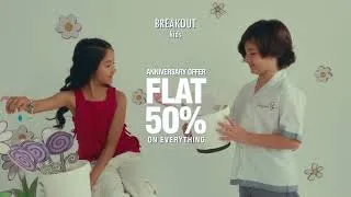 Thumbnail: Breakout Kids Anniversary Sale Flat 50% off on Everything! 