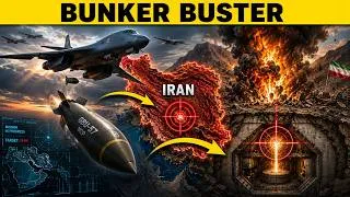 Thumbnail: B-1 Bombers Are Dropping The Newest BUNKER BUSTER On Iran