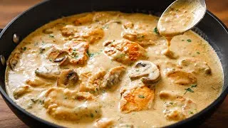 Thumbnail: Chicken Stroganoff Recipe | Easy Chicken Thigh Recipes