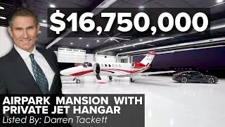 Thumbnail: ✈️ Sky High Living: Estate with Its Own Airplane Hangar