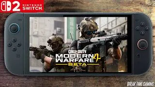 Thumbnail: Call of Duty Modern Warfare 4 Beta Nintendo Switch 2 Gameplay