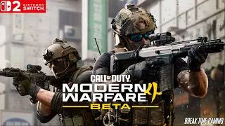 Thumbnail: Call of Duty Modern Warfare 4 Beta Nintendo Switch 2 Gameplay