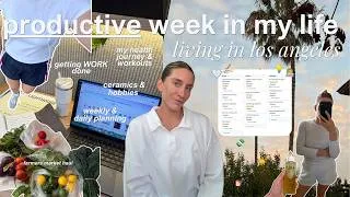 Thumbnail: WEEK IN MY LIFE | an organized & busy & FUN week living in LA | healthy habits, hobbies, & work