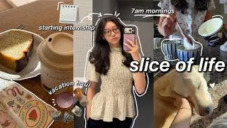 Thumbnail: extrovert diary 🍓 7am days in my life, starting a new internship, bruno mars concert & clothing haul