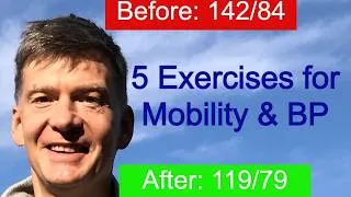Thumbnail: 5 Exercises for mobility and blood pressure in 5 min #breathnow #mobilitytraining #isometricexercise