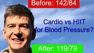 Thumbnail: Cardio or HIIT exercise to lower blood pressure? Which works faster? #breathnow #highbloodpressure