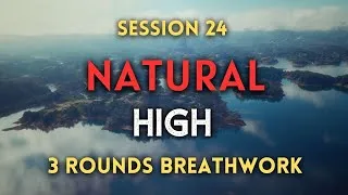 Thumbnail: TAKE FLIGHT ✨ | 9-Minute Breathwork to Reset | Natural High Session 24/24 (3 Rounds)