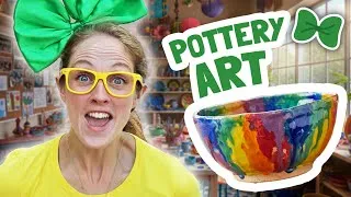 Thumbnail: ART for Kids 🎨 Brecky Breck Gets Creative at the Art Studio