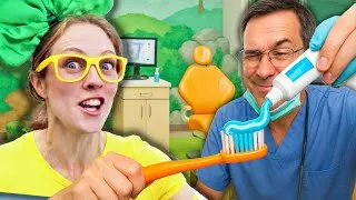 Thumbnail: BRUSH Your Teeth 🦷🪥  | Brecky Breck Visits The Dentist!