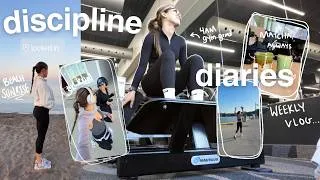 Thumbnail: DISCIPLINE DIARIES | 4am mornings, running era, becoming consistent + productive week in my life