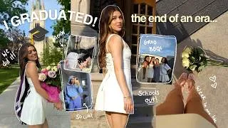 Thumbnail: the end of an era...I GRADUATED!! 🎓 | grad week in my life, hauls & GRWM