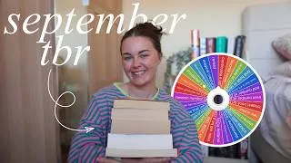 Thumbnail: tbr prompts wheel picks my september tbr 📚🌟 | monthly tbr