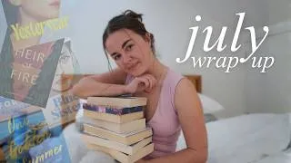 Thumbnail: july reading wrap up 🌟📚 everything i read in july and my thoughts