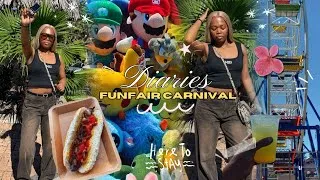 Thumbnail: VLOG: Spend the day with me SOLO at the SUNSHINE CARNIVAL | FUNFAIR FUN 4 U | South African Youtuber