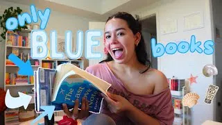 Thumbnail: reading only blue summery books for a week… kind of 🌊🫐🩱 (reading vlog) 