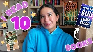 Thumbnail: june reading wrapup (found a 5 star!⭐️) 🌞📖
