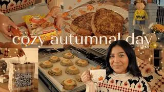 Thumbnail: a must have autumnal day 🍂🍎 | decorating outside, baking cookies, new fall candles!!