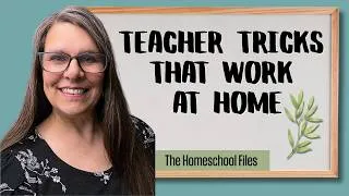 Thumbnail: "Classroom" Management Tricks That Make Homeschool Easier