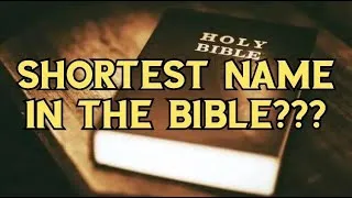 Thumbnail: SHORTEST NAME IN THE BIBLE | Brenda Masicap