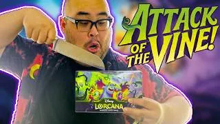 Thumbnail: We Opened a FULL Attack of the Vine Booster Box! | Disney Lorcana