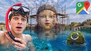 Thumbnail: Exploring Abandoned Movie Locations on Google Maps!