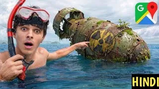 Thumbnail: Exploring Hazardous Locations on Google Maps! In  hindi dubbed!