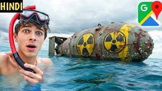 Thumbnail: Exploring Dangerous Locations I Found on Google Maps! Brent Rivera Hindi dubbed!