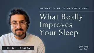 Thumbnail: Sleep Data, Daily Habits, and What Really Improves Your Rest, With Dr. Chopra