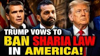 Thumbnail: Trump BOMBSHELL Plan to BAN SHARIA LAW in AMERICA and DEFEND the U.S. CONSTITUTION!
