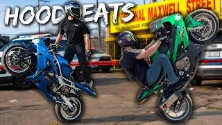 Thumbnail: I Brought GixxerBrah To Chicago's WILDEST Block - BAD Idea (#HoodEats Eps. 101)