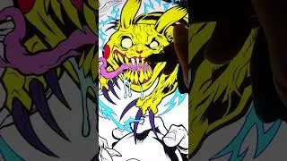 Thumbnail: Pokemon as Mutant Monsters Drawing by Brian Allen