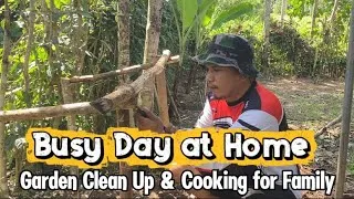 Thumbnail: Busy Day At Home | Garden Clean Up & Cooking for Family
