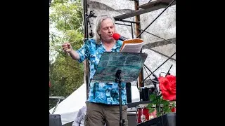Thumbnail: Brian Hassett's set on the Main Stage of Bradstock 2024 – Odes to Kerouac, Cassady & Kesey