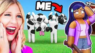 Thumbnail: I Cheated vs Aphmau in Meccha Chameleon