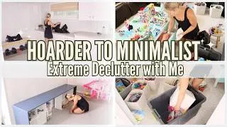 Thumbnail: NEW! 2026 HOARDER TO MINIMALIST | Extreme Urge To Purge | Basement & Kids Toys Playroom Declutter