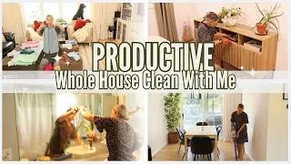 Thumbnail: 2026 PRODUCTIVE & RELAXING WHOLE HOUSE CLEAN WITH ME