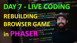 Thumbnail: Rebuilding BROWSER-BASED Minigame in Phaser/JavaScript - Day 1 LIVE GAME DEV