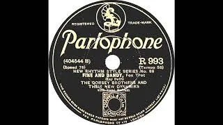 Thumbnail: Dorsey Brothers - Fine And Dandy (Scrappy Lambert)